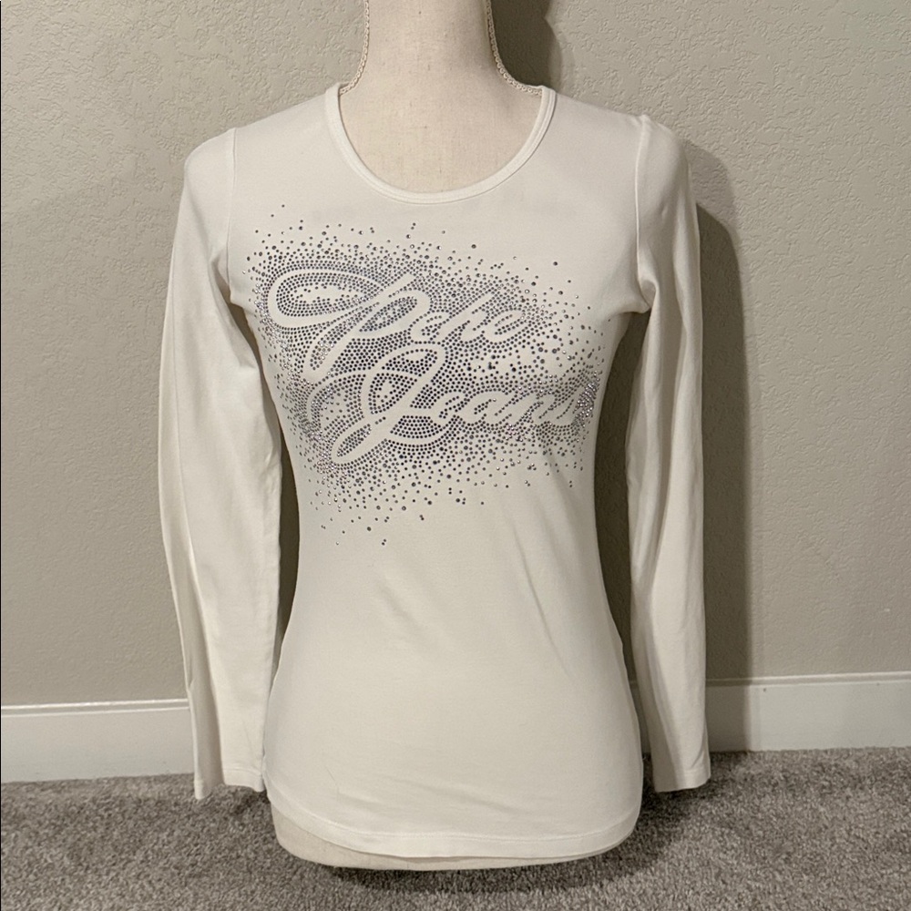 Pepe Jeans White Long Sleeve Tee